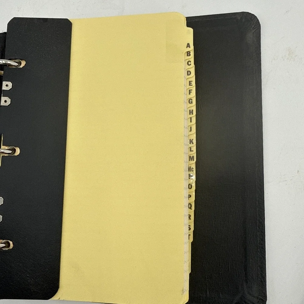 Vtg 3 Ring‎ Loose Leaf Binder Stationary Aico Hard Cover Ledger Book NOS